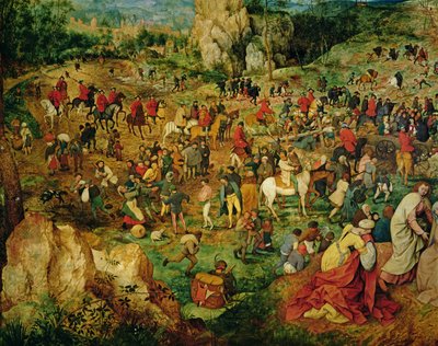 The Road to Calvary (detail) by Pieter Bruegel the Elder